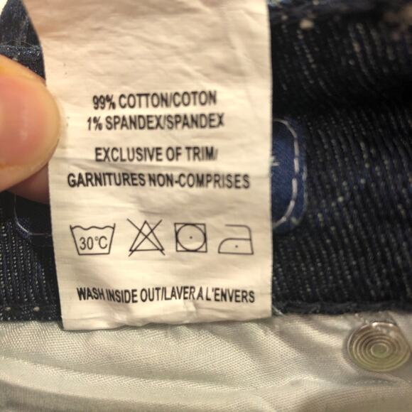 BTC Jeans Women sz 25 Bootheel Trading Co Jeans Kennett Straight inseam 32" - Picture 8 of 12